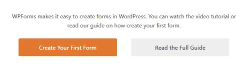WPForms - Create Your First Form