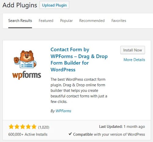 Add a Contact Form on Your Wordpress Site — How to
