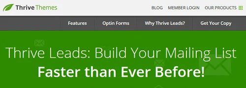 Lead Capture Forms - Thrive Leads