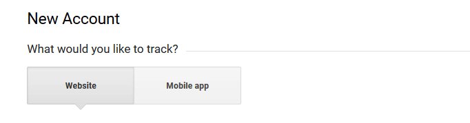Google Analytics - Sign Up - Track Website