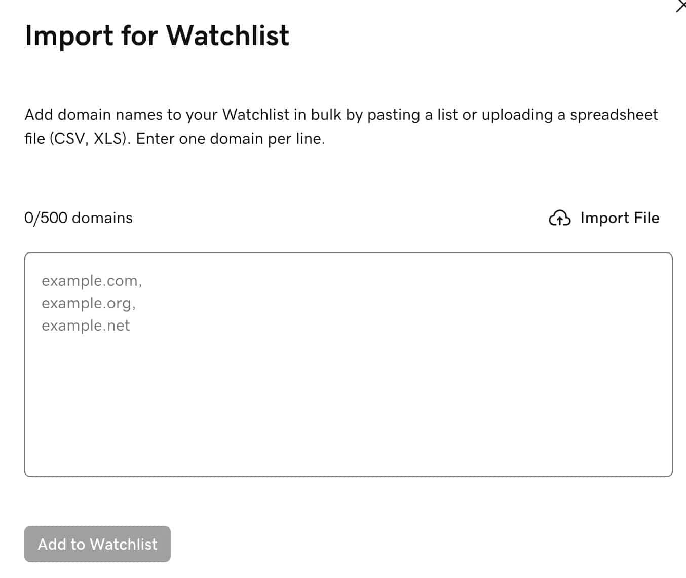 Bulk add domains to your GoDaddy auctions watchlist — How to