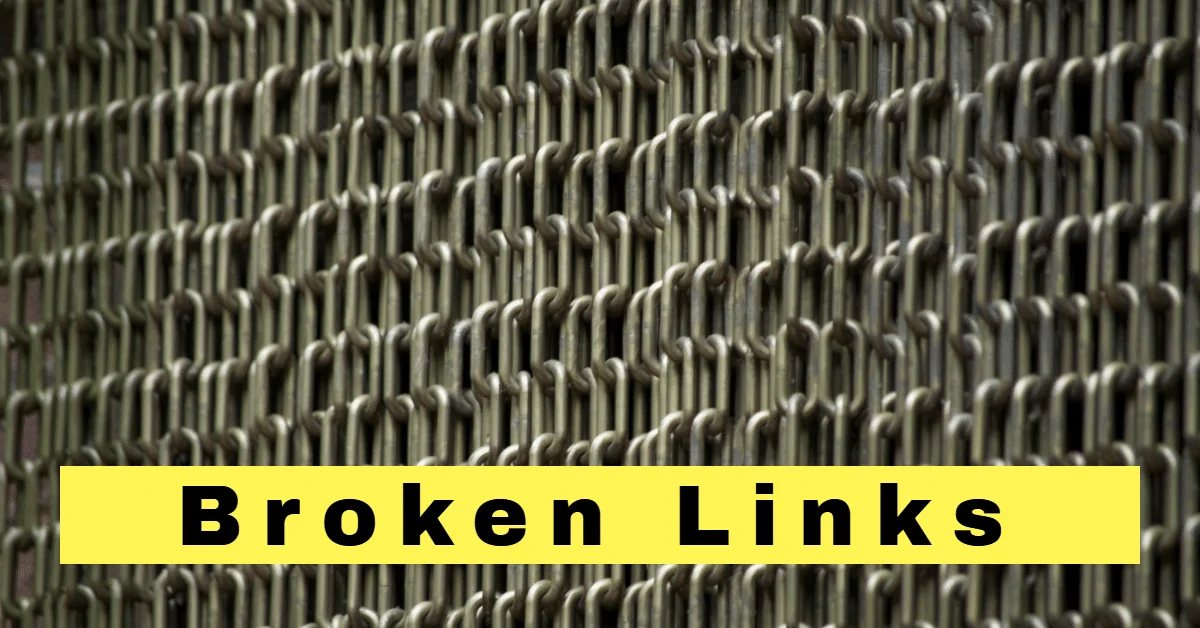 Clean up bad links on your website — How to