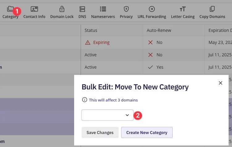 Get auth codes from NameBright in bulk — How to