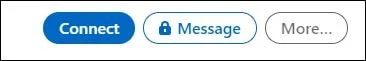 LinkedIn connect button