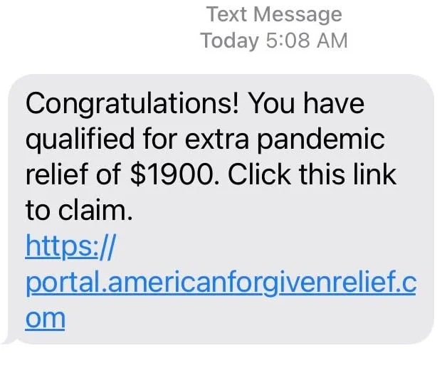 I wish there were an easier way to note scam websites
