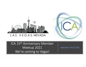Hold 15th anniversary meetup in Las Vegas, September 19-20 — ICA to