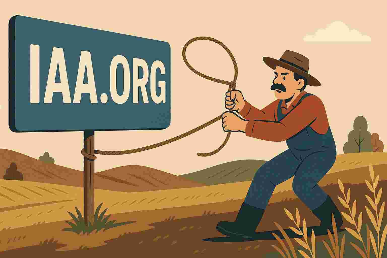 Association tries reverse hijacking domain name — Illinois Agricultural
