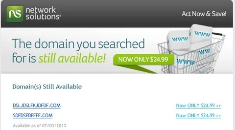 Network Solutions’ invisible pricing: Interesting