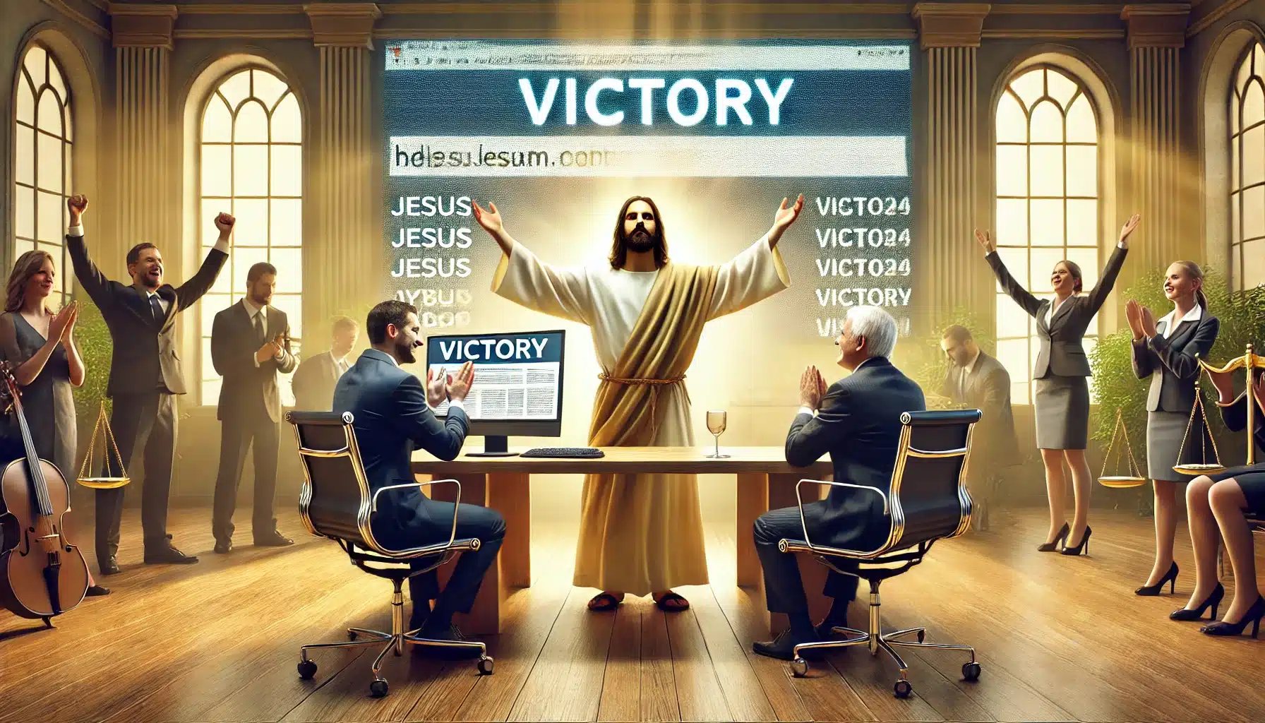 Miracle to win cybersquatting case — Jesus performs