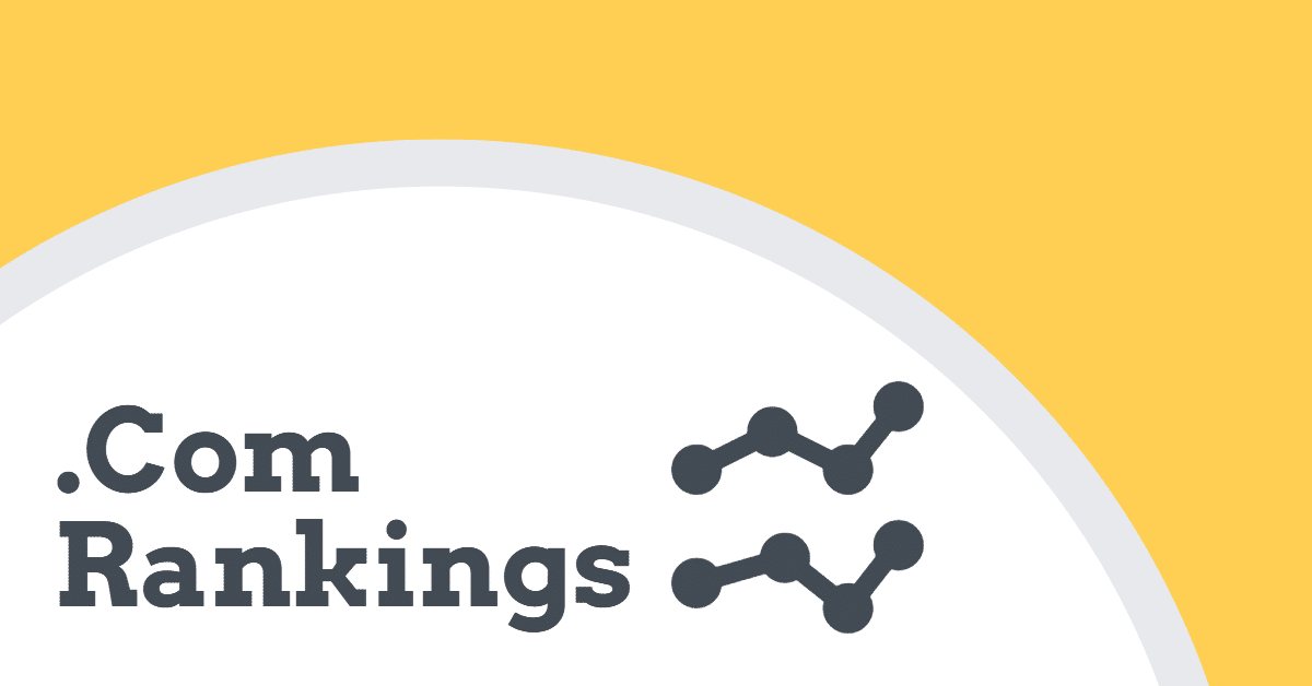 Latest .com domain name leaders