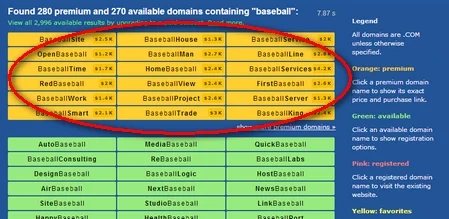 Search integrates Sedo domain listings — Lean Domain