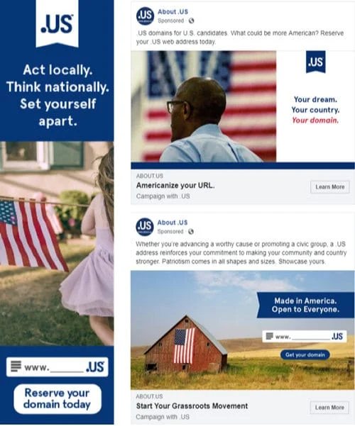 Images of Campaign with Us from .US domain