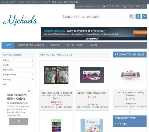 Last name is Michaels loses Michaels.ca to retailer — Guy whose