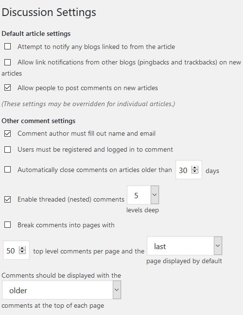 Reduce comment spam on your WordPress website — How to