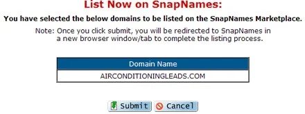 “Direct to SnapNames” Functionality — Moniker Releases