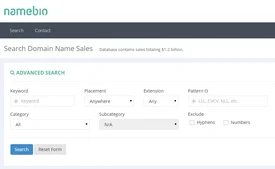 NameBio upgraded with key fresh comps feature