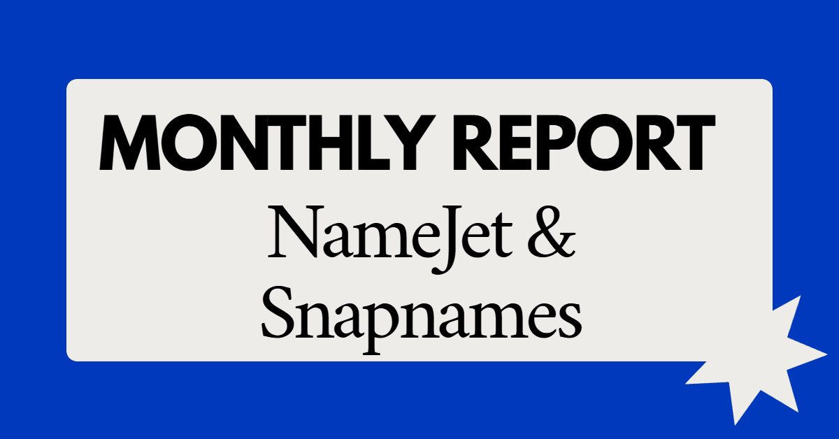 Here’s what sold: NameJet and SnapNames