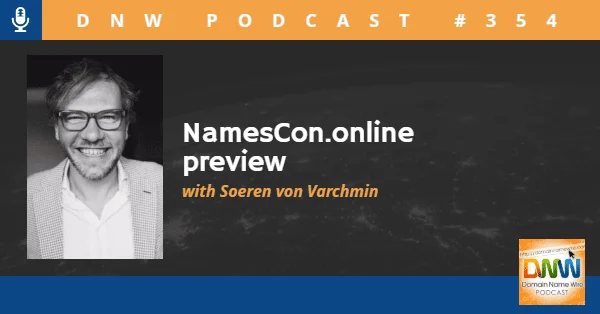 DNW Podcast #354: NamesCon.online preview