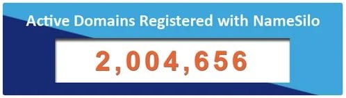 In size in just one year, crosses 2 million domains — NameSilo doubles