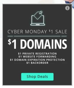 Has some sneaky fine print in its Cyber Monday special — Network Solutions