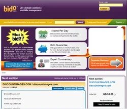 Fresh Domain Name Auction Platform Bido Launches