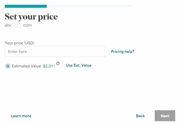 Fresh GoDaddy domain listing wizard generates 350k aftermarket listings