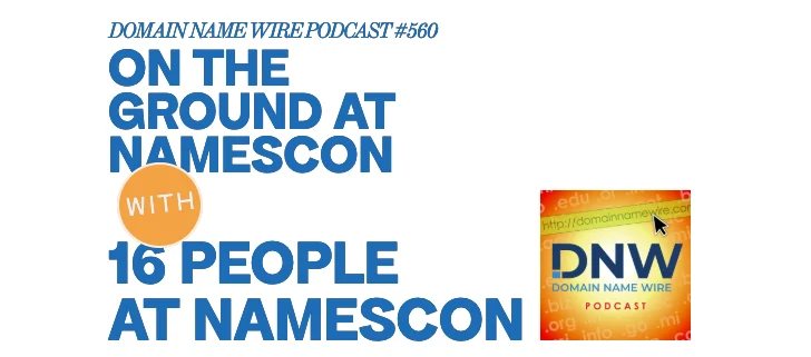 DNW Podcast #560: On the ground at NamesCon