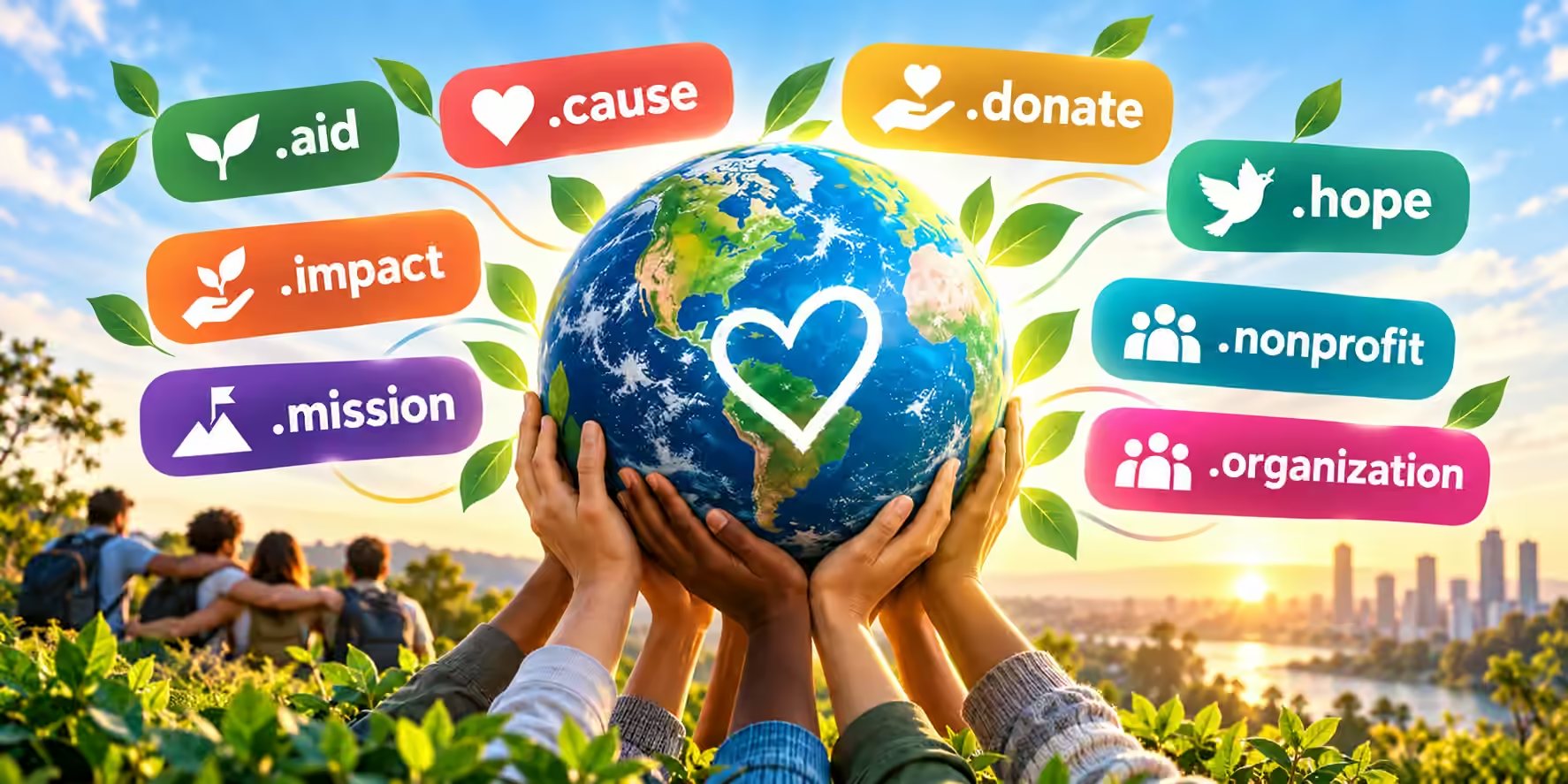Applies for eight top level domain names — .Org registry