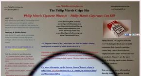 Takes down gripe sites in sloppy cybersquatting decision — Philip Morris