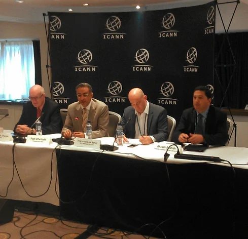 ICANN press conference