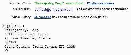 Frank Schilling’s Uniregistry go way back — Plans for
