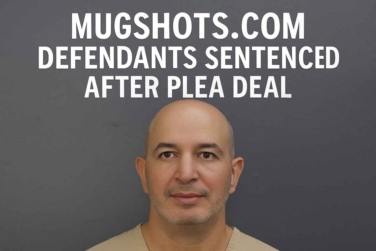 Resolves long-running Mugshots.com extortion case — Plea deal