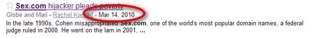 Duped by Google News Into Airing Old Sex.com Story — Radio Station