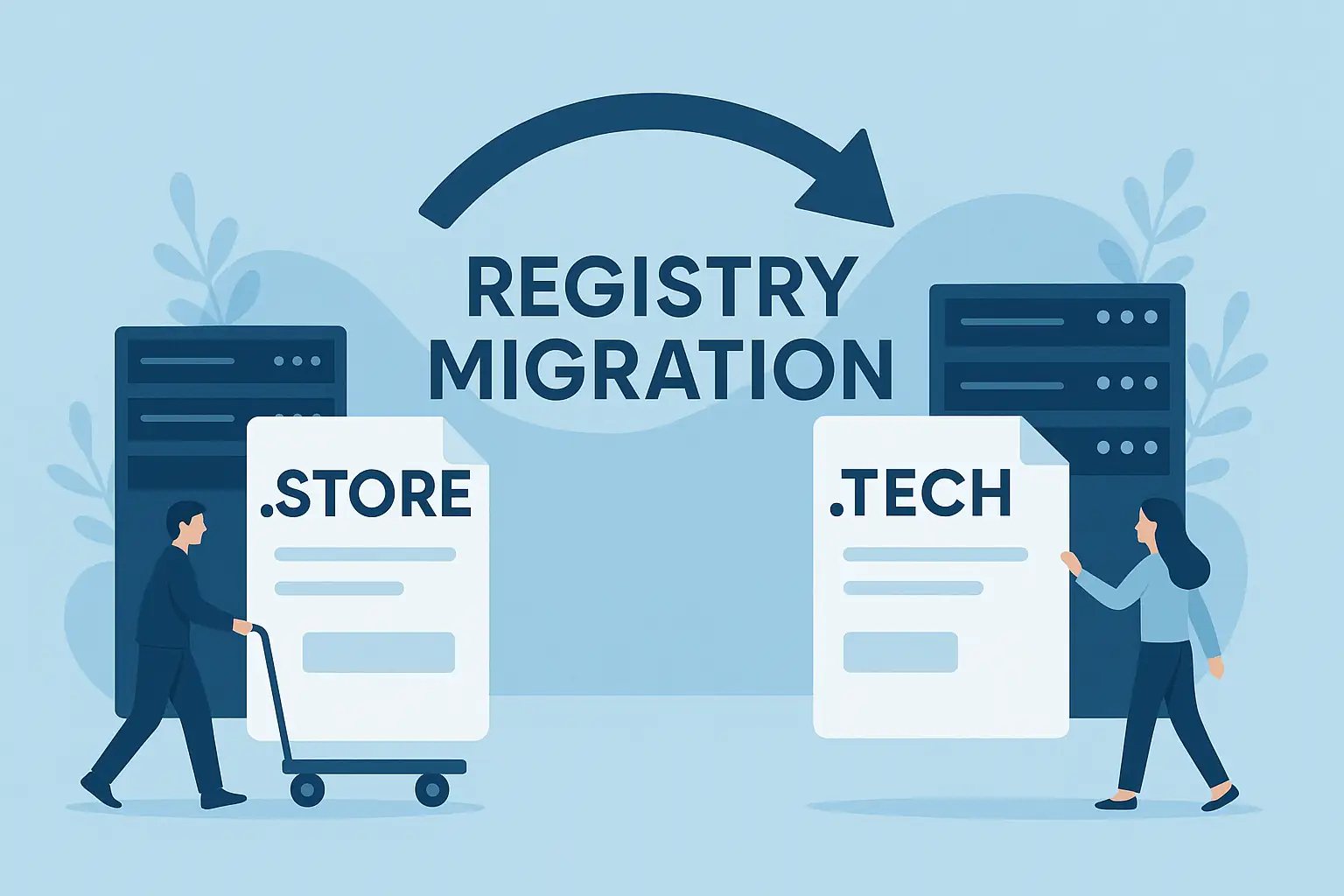 Move 10 million domains to Tucows Registry from Team Internet — Radix to