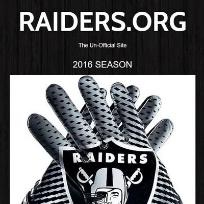 Owner register LasVegasRaiders.com in 1998? [Updated] — Did Raiders