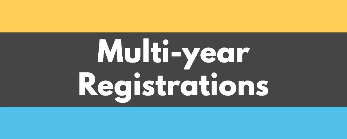 Registrars by multi-year domain name registrations — Ranking domain