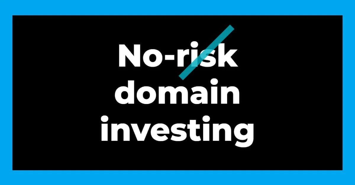 Riskless domain investing for beginners