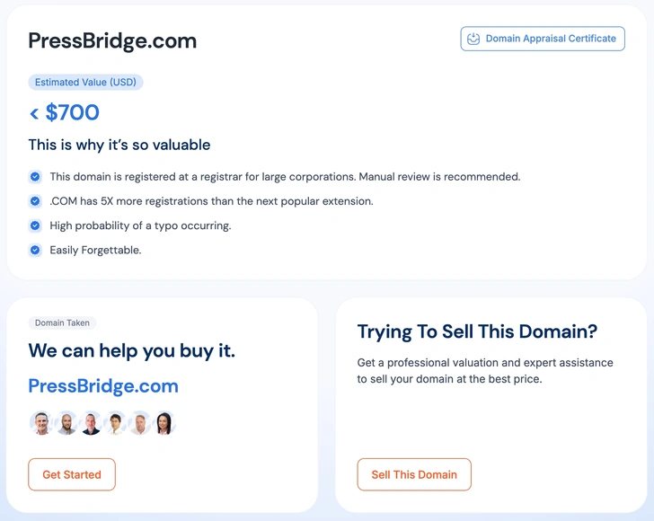Struggles with two word domains: Saw.com domain appraisal review
