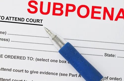 Scratch.org update and subpoenas