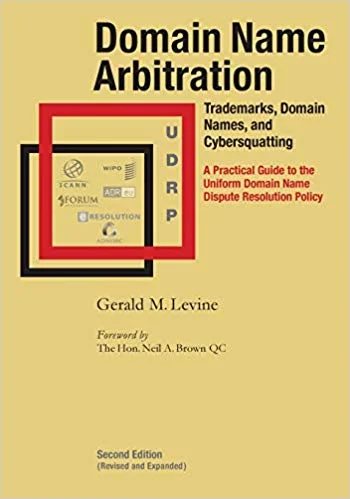 Of ‘Domain Name Arbitration’ published — Second edition