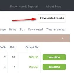 Expired list downloadable, Name.com changes happy hour — Sedo makes