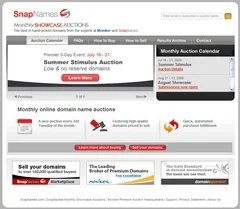 SnapNames Introduces Fresh Monthly Auctions