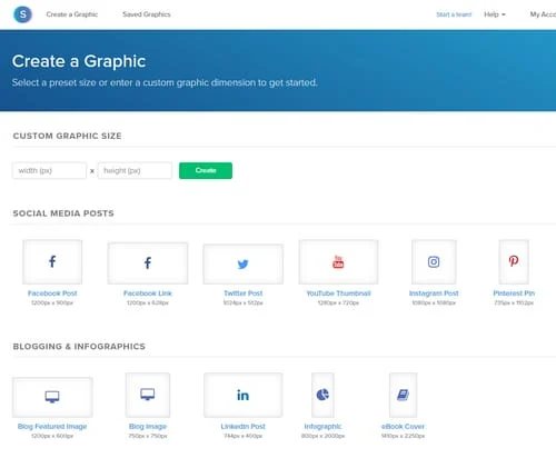 Creating social media graphics easy — Snappa makes