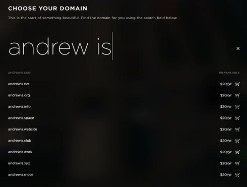 Offering domain name registration — Squarespace starts