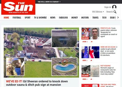 Sun tried to buy TheSun.com for $600,000 — Tabloid The