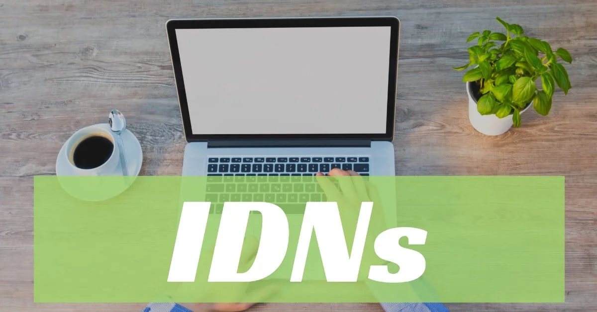 Look at an early IDN top level domain — Taking a