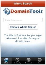 Test Driving DomainTools’ Fresh iPhone App