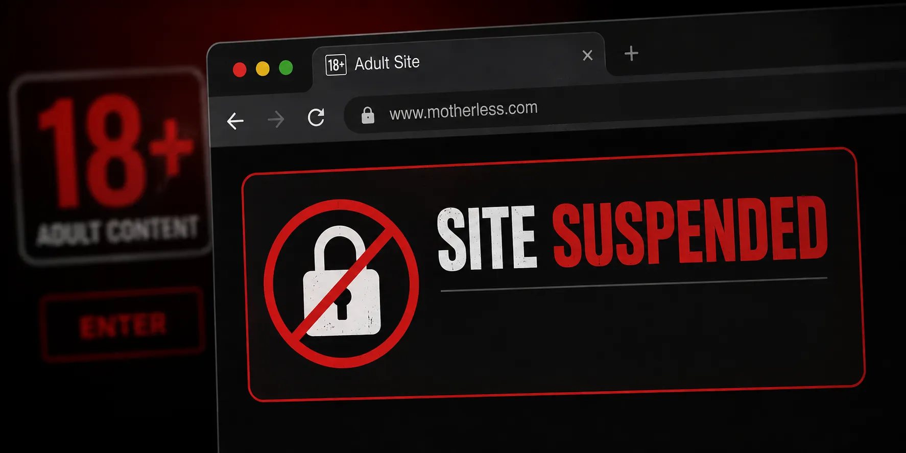 Porn site domain suspended for violating age verification requirements — Texas gets