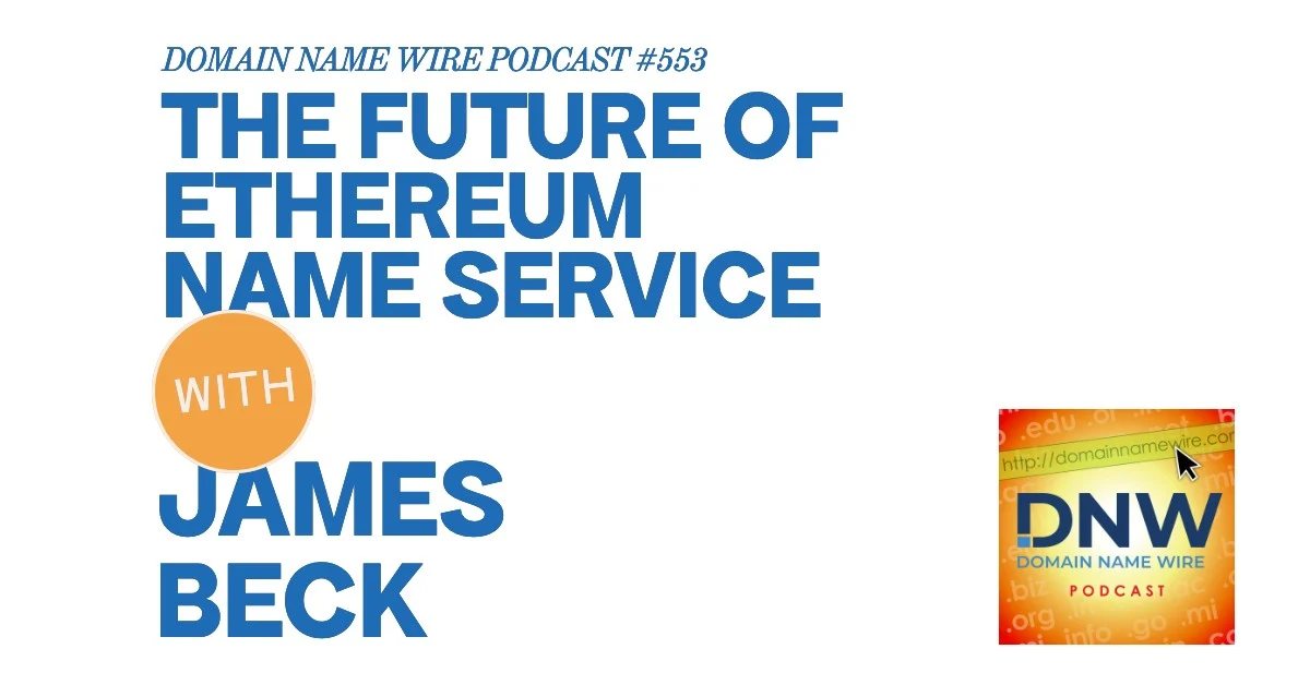 DNW Podcast #553: The future of Ethereum Name Service