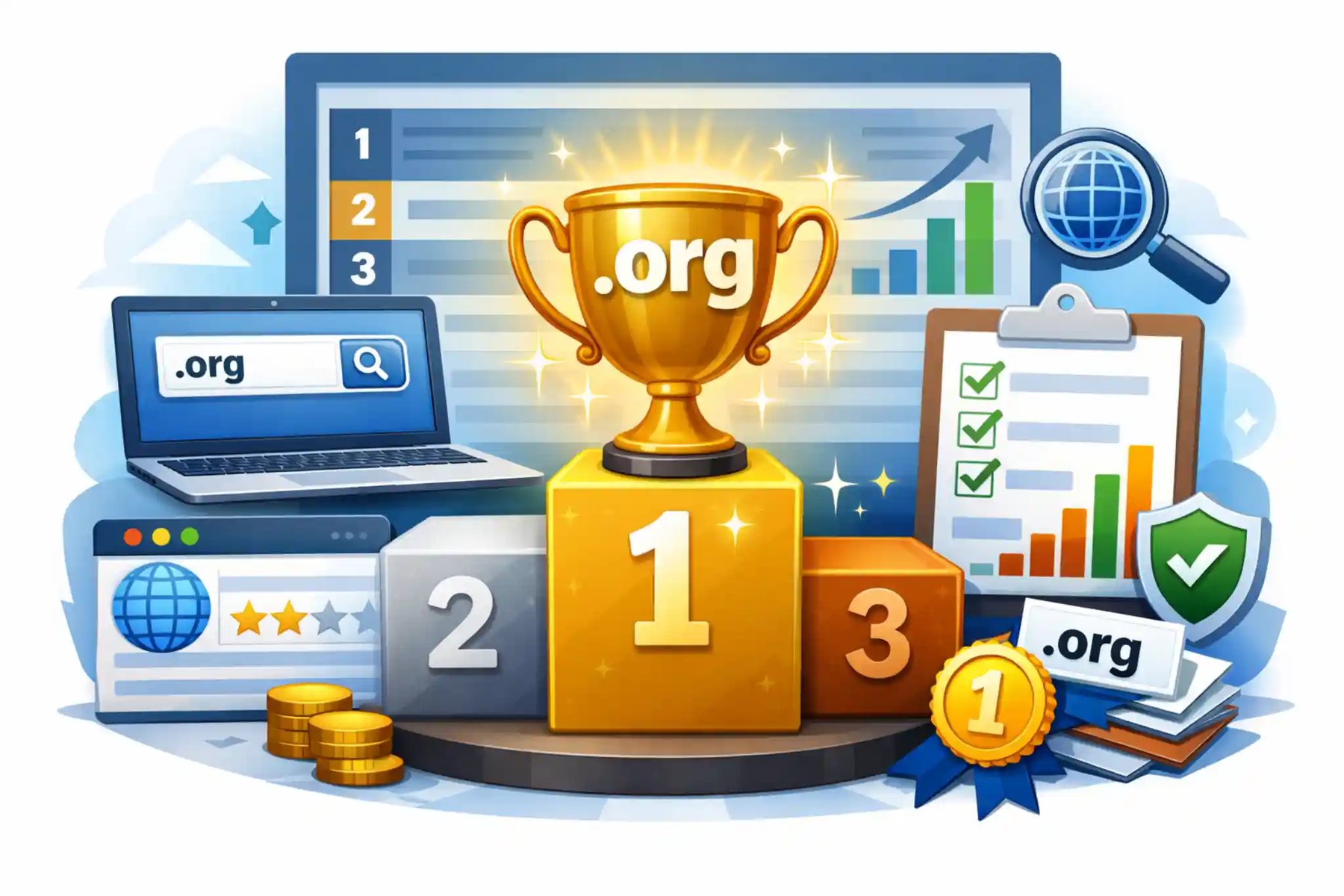 Registrars for .org domain names — Top domain